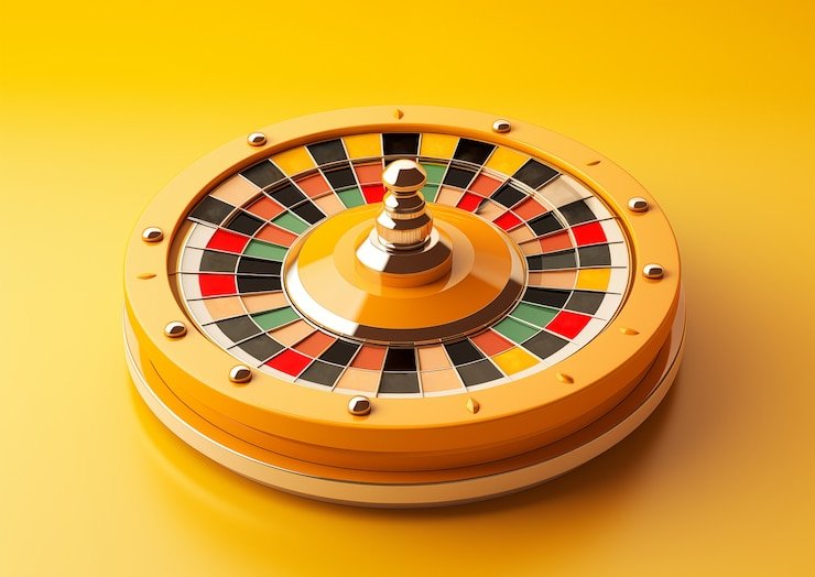 Live dealer displaying 3D number game outcome on studio camera